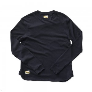 Tracksmith Downeaster Crew Navy USA | GVE-529310