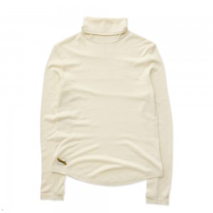 Tracksmith Fells Turtleneck Ivory USA | LZQ-214576