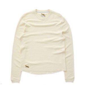 Tracksmith Fells Waffle Ivory USA | RKB-745912