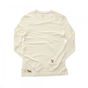 Tracksmith Harrier Long Sleeve Birch USA | YQI-581269