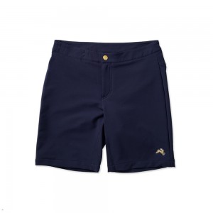 Tracksmith Longfellow Navy USA | QND-257149