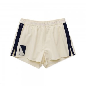 Tracksmith Run Cannonball Run Ivory/Navy USA | OMI-947163