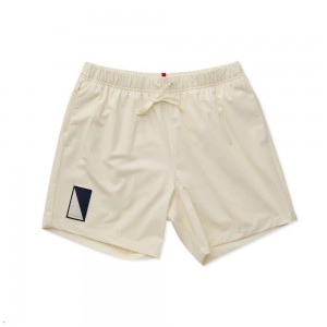 Tracksmith Run Cannonball Run Ivory/Navy USA | GBJ-942637