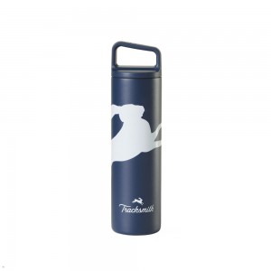 Tracksmith Stainless Steel Bottle Navy USA | ARO-428567