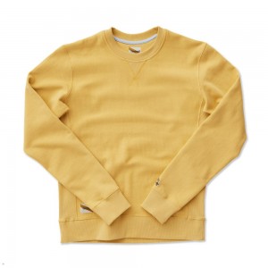 Tracksmith Trackhouse Crew Honey USA | VQL-219830