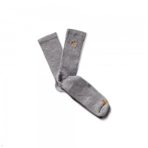 Tracksmith Trackhouse Tube Gray USA | TAH-025436