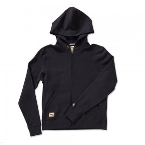 Tracksmith Trackhouse Zip Black USA | QIA-341986