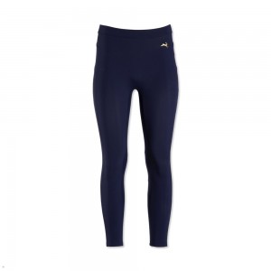 Tracksmith Turnover Crop Navy USA | MKD-035216