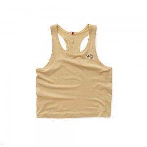 Tracksmith Twilight Crop Chestnut USA | VSH-415270