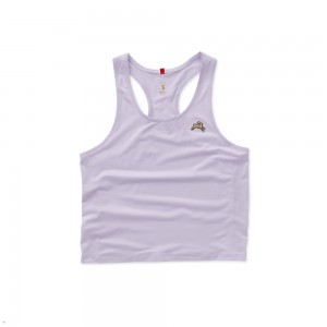 Tracksmith Twilight Crop Lilac USA | WFP-714930