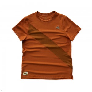 Tracksmith Van Cortlandt Brick Red/Caramel USA | OVR-138469