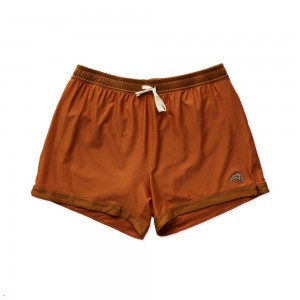 Tracksmith Van Cortlandt Grand Brick Red/Caramel USA | UQI-376250