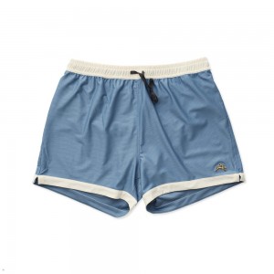 Tracksmith Van Cortlandt Grand Slate Blue/Ivory USA | QKF-418569