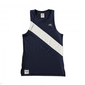 Tracksmith Van Cortlandt Navy/Ivory USA | FHG-203697