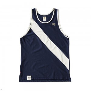 Tracksmith Van Cortlandt Navy/Ivory USA | OTI-968437