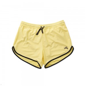 Tracksmith Van Cortlandt Pale Yellow/Black USA | ABK-756039