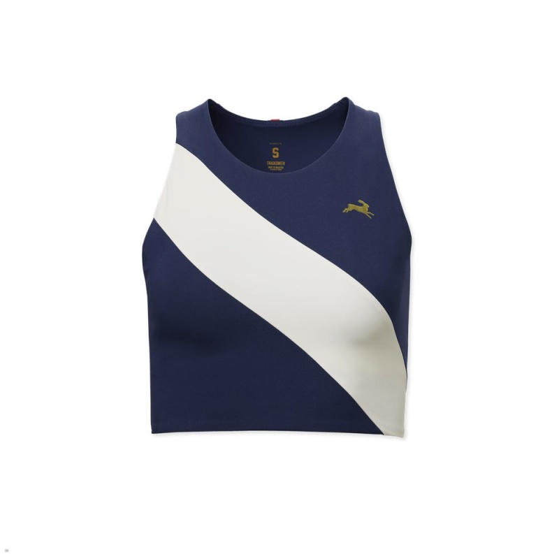 Tracksmith Bell Lap Navy/Ivory USA | JWZ-058746