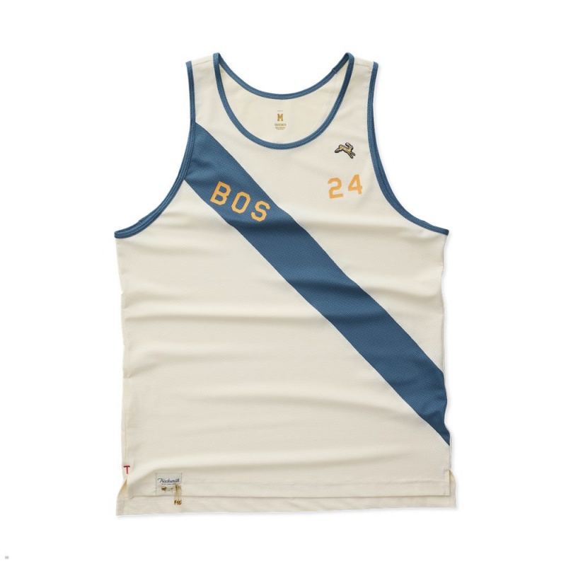 Tracksmith Boston Ivory/Sea USA | GLC-915084