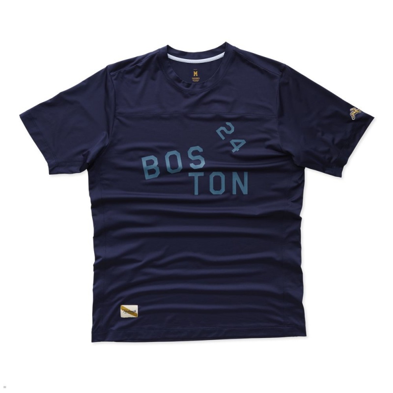 Tracksmith Boston Navy USA | TOQ-176498