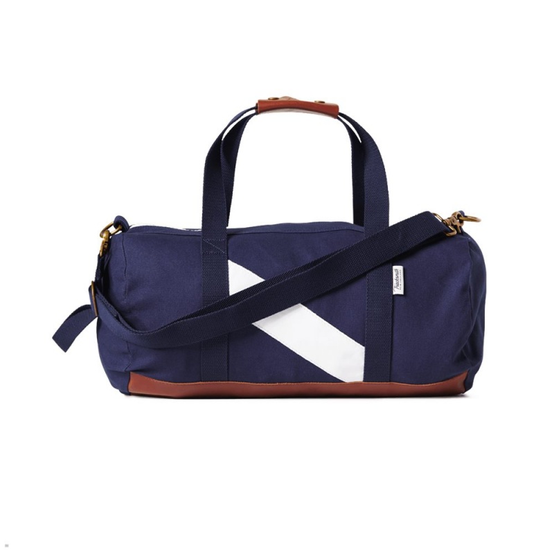 Tracksmith Club Duffel Navy USA | HOJ-756930