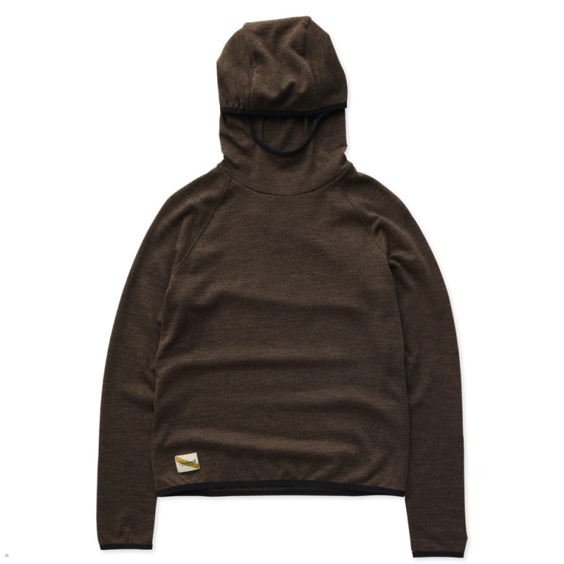 Tracksmith Downeaster Coffee Heather USA | GBV-465209