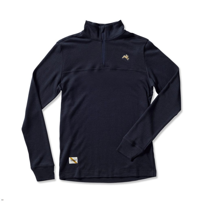 Tracksmith Downeaster Navy USA | ZEX-658793