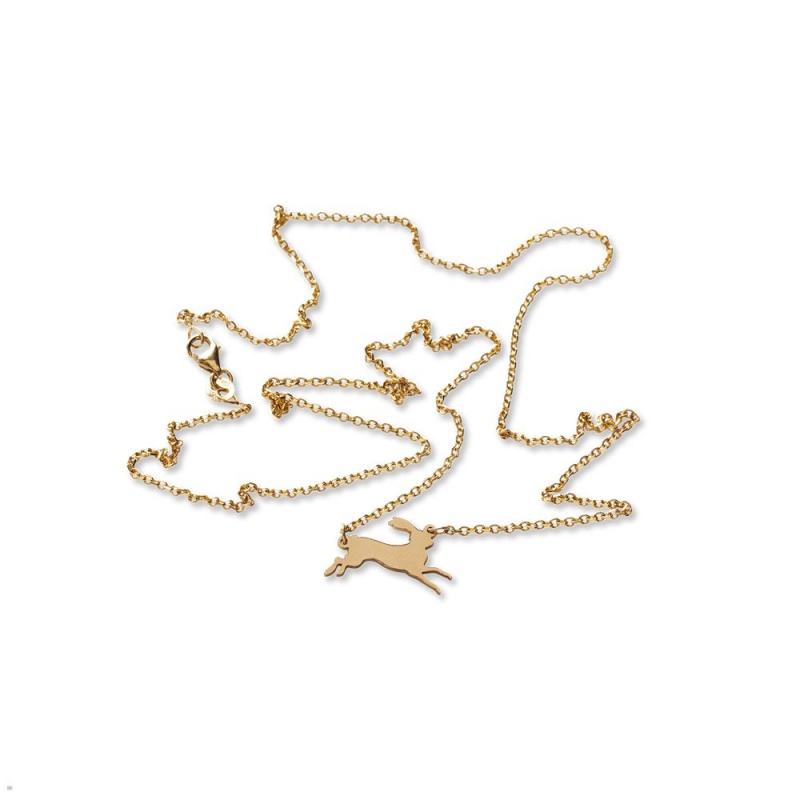 Tracksmith Eliot Chain Gold USA | TGB-869430