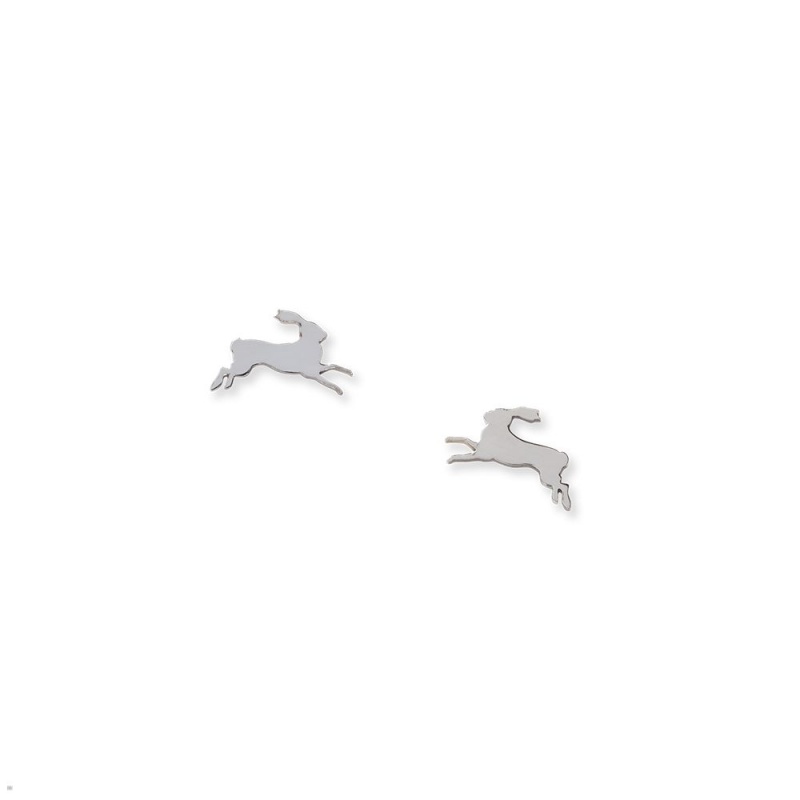 Tracksmith Eliot Earrings Silver USA | JQD-759341