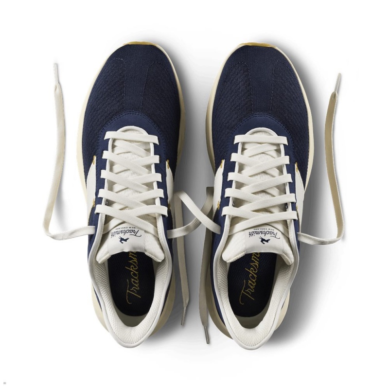 Tracksmith Eliot Runner Navy/White USA | YKU-170356