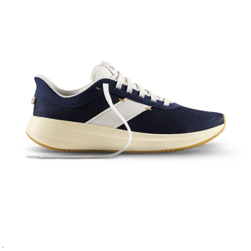 Tracksmith Eliot Runner Navy/White USA | YKU-170356