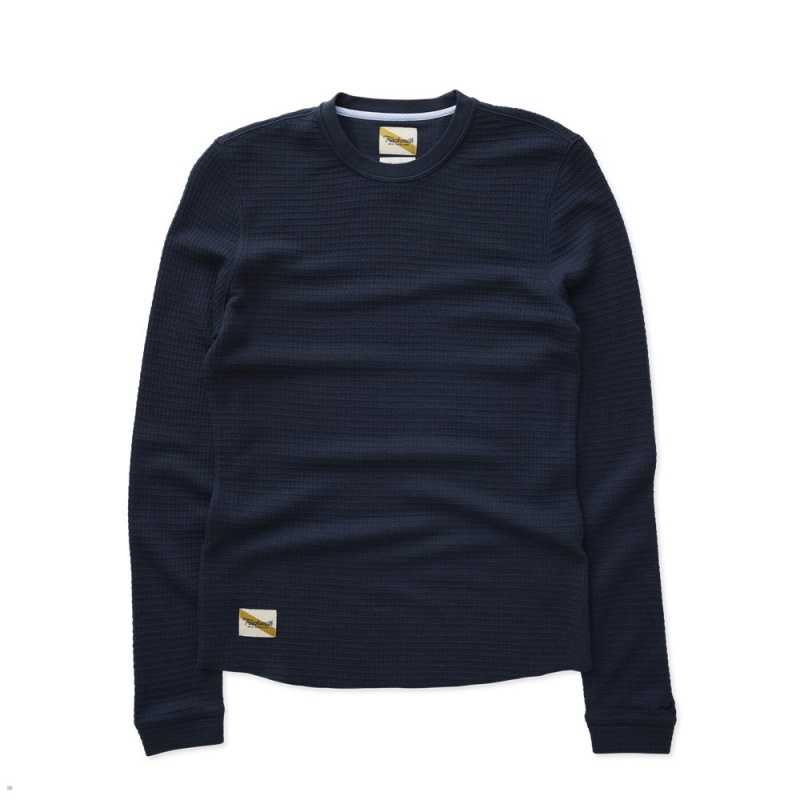 Tracksmith Fells Waffle Blueberry USA | KOP-024395