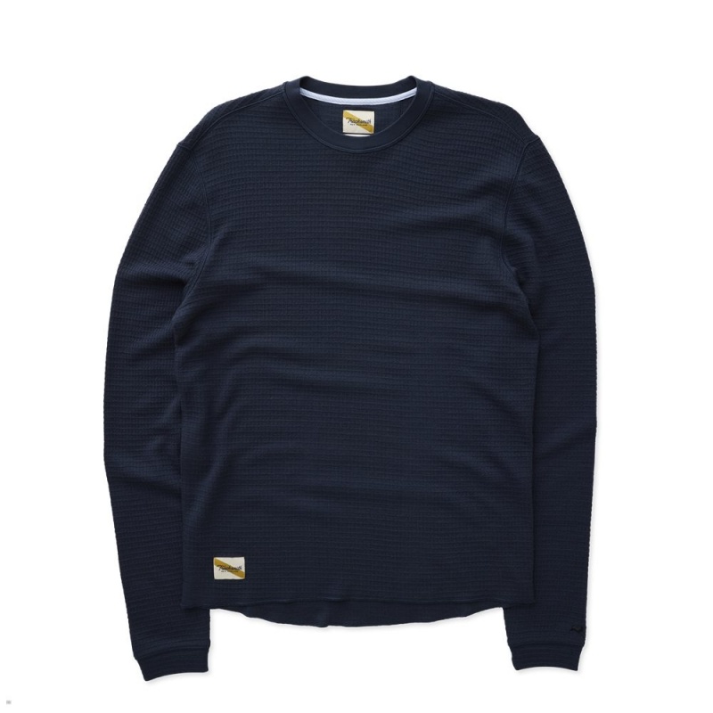 Tracksmith Fells Waffle Blueberry USA | OGC-124759