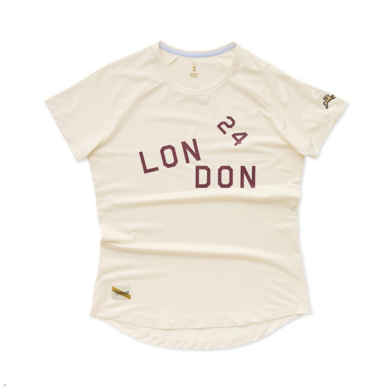 Tracksmith London Ivory USA | AIO-195247