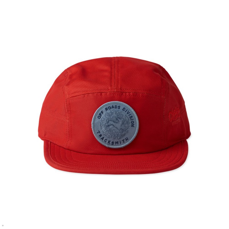 Tracksmith Off Roads GO Red USA | PYU-259816