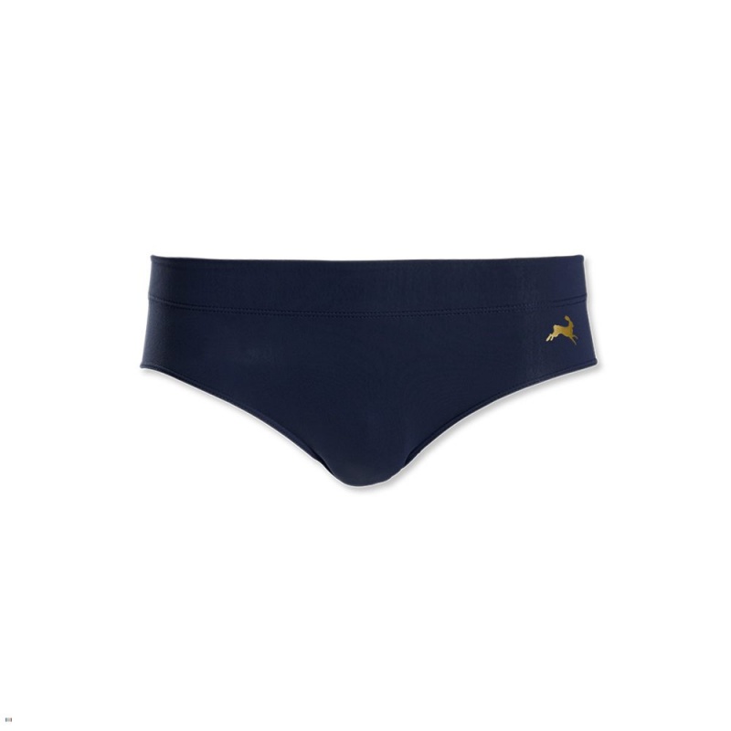 Tracksmith Race Brief Navy USA | XOF-601478