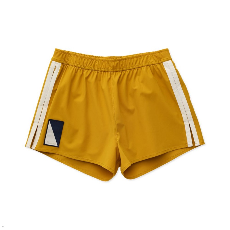 Tracksmith Run Cannonball Run Faded Marigold/Ivory USA | PTG-597024