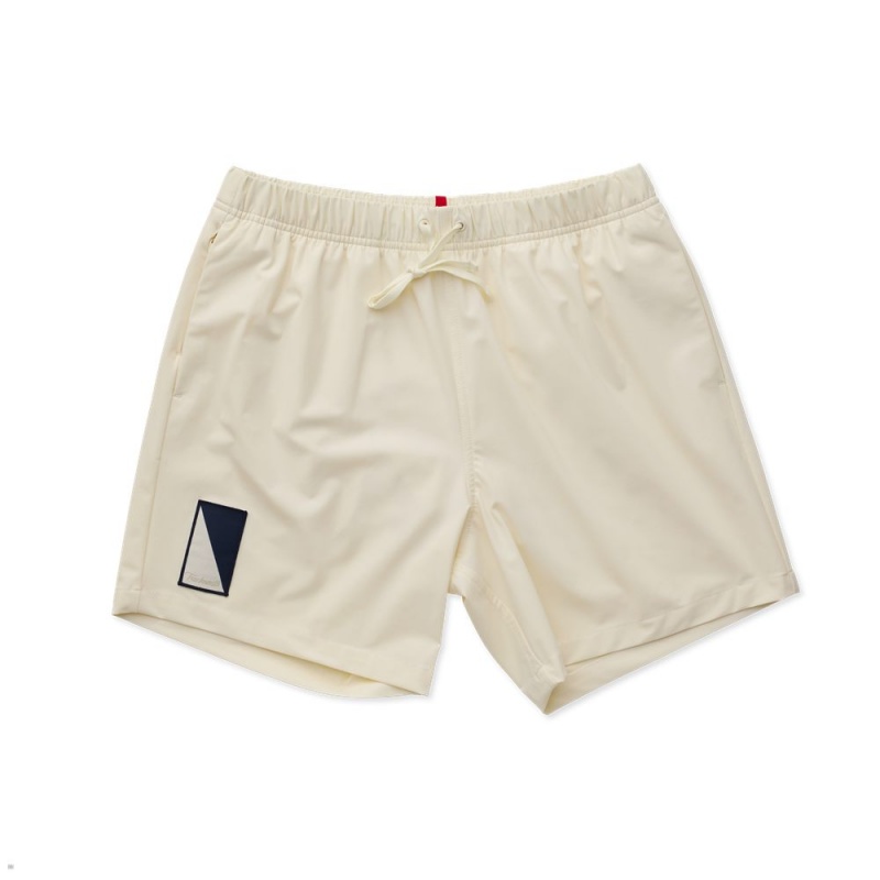 Tracksmith Run Cannonball Run Ivory/Navy USA | GBJ-942637