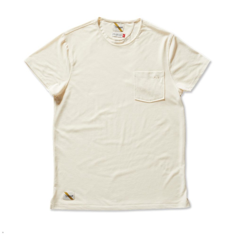 Tracksmith Run Cannonball Run Ivory USA | BRE-283590