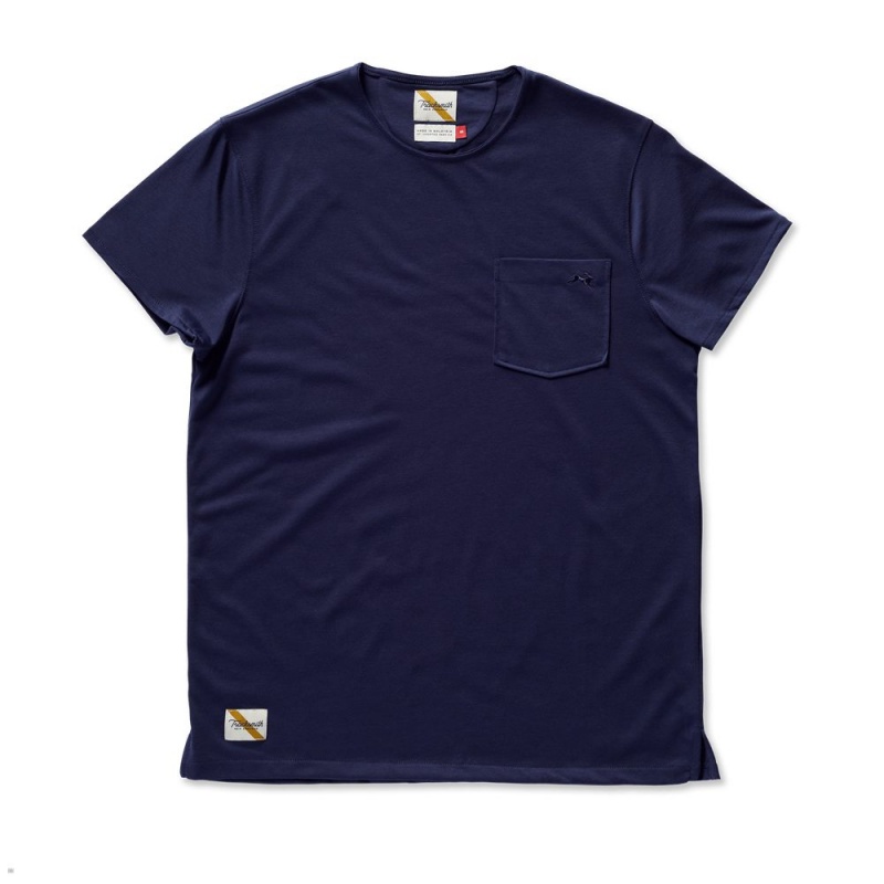 Tracksmith Run Cannonball Run Navy USA | ASQ-507942