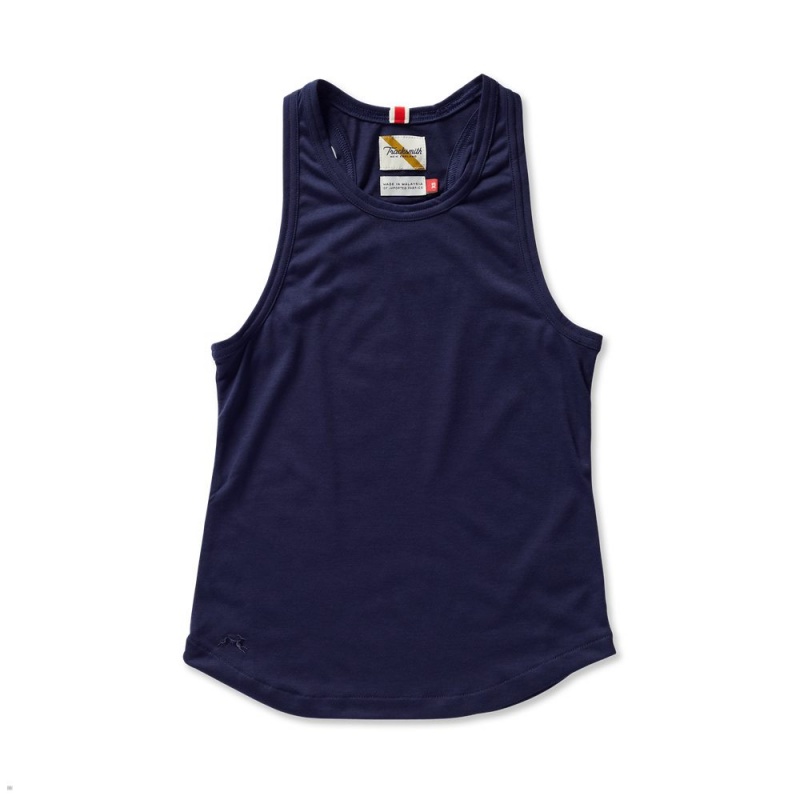 Tracksmith Run Cannonball Run Navy USA | HOG-830197