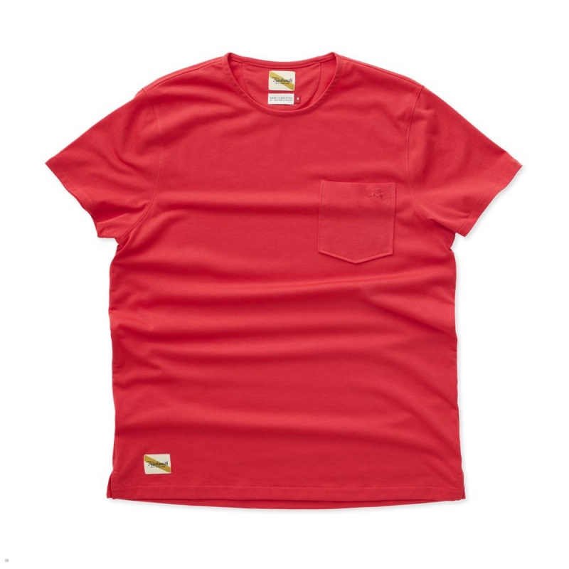 Tracksmith Run Cannonball Run Red USA | AVN-867015