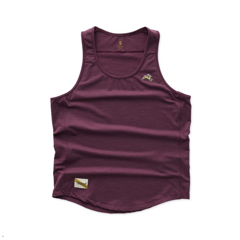 Tracksmith Session Aubergine USA | VXC-820564