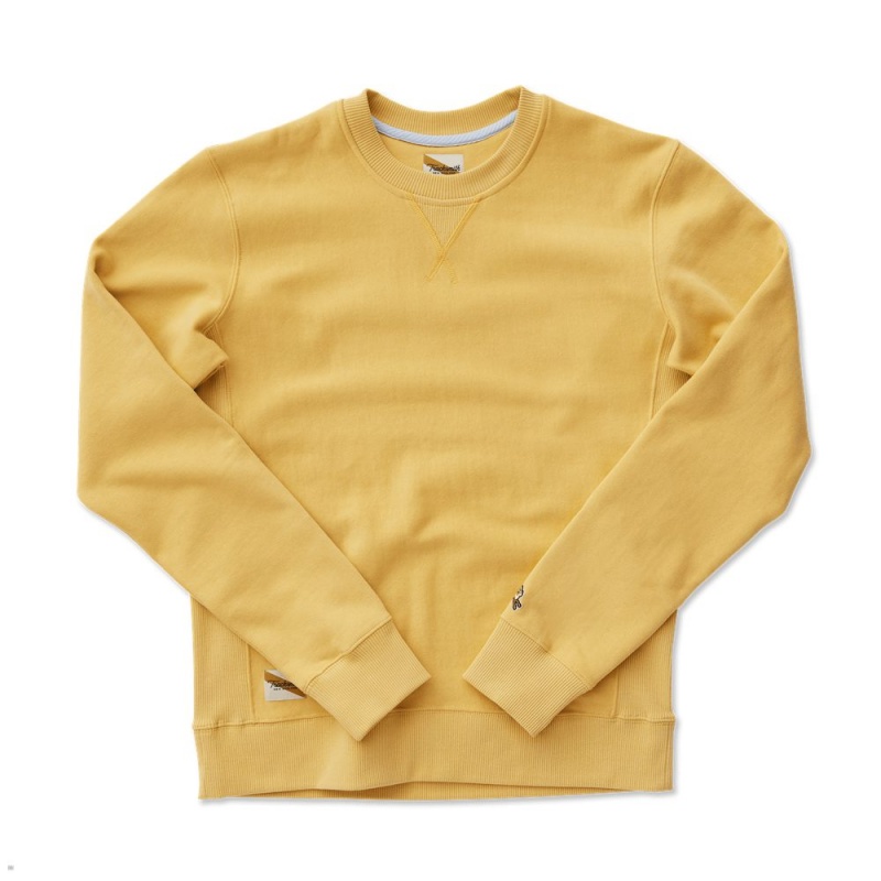 Tracksmith Trackhouse Crew Honey USA | VQL-219830