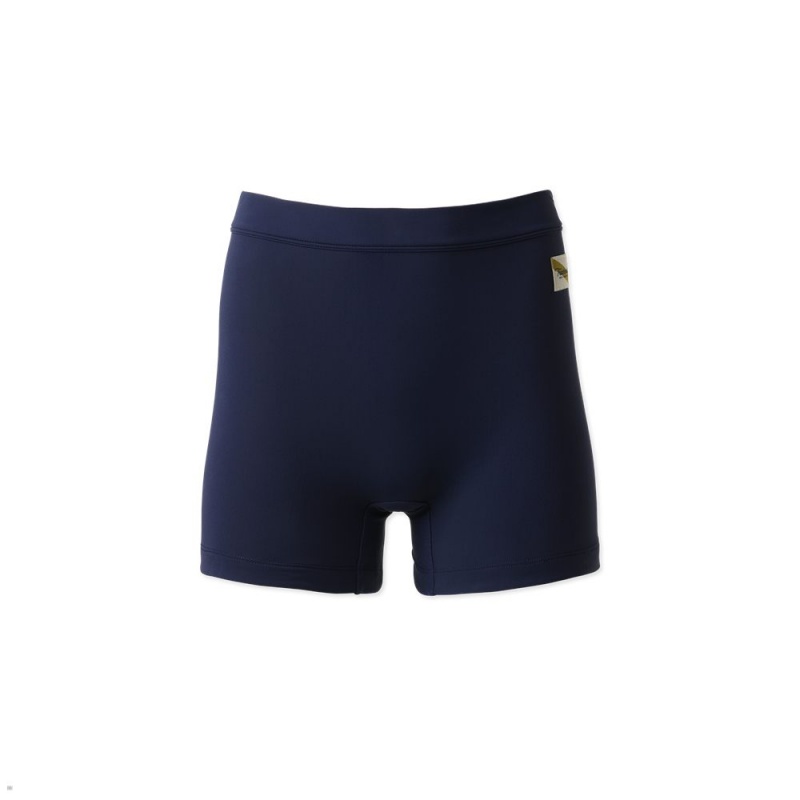 Tracksmith Turnover Short Navy USA | IRV-680952