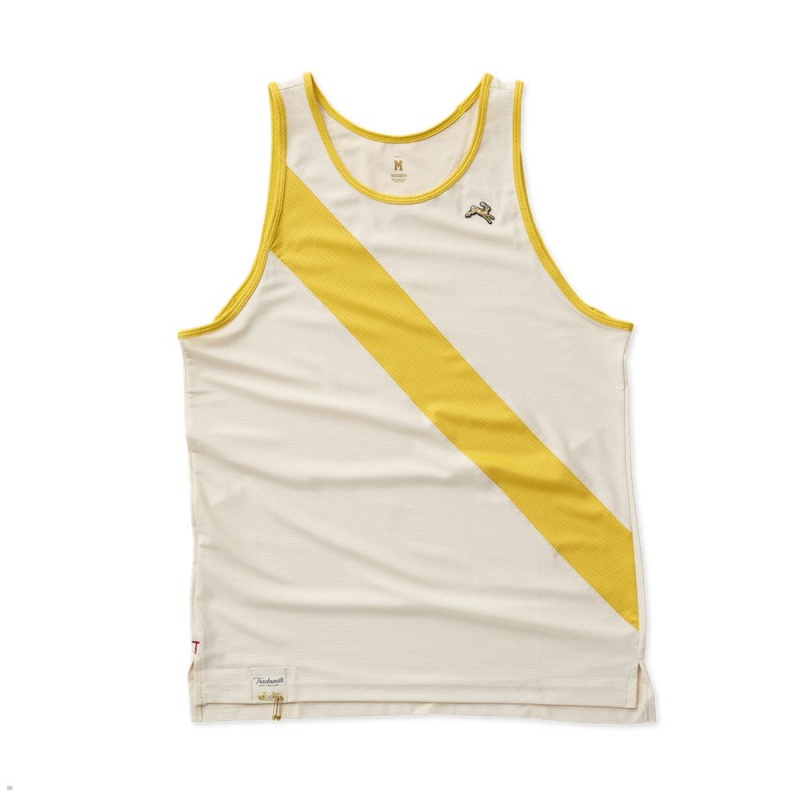 Tracksmith Van Cortlandt Birch/Goldenrod USA | NQU-624013