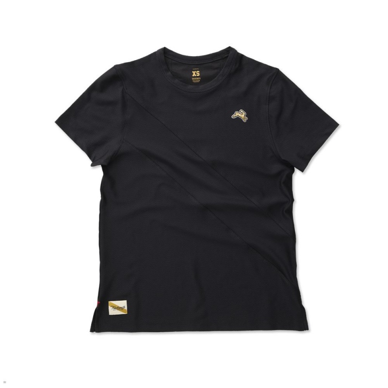 Tracksmith Van Cortlandt Black USA | XHW-081945