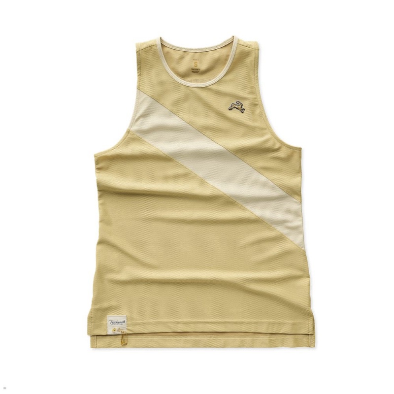 Tracksmith Van Cortlandt Khaki/Putty USA | HWL-147203