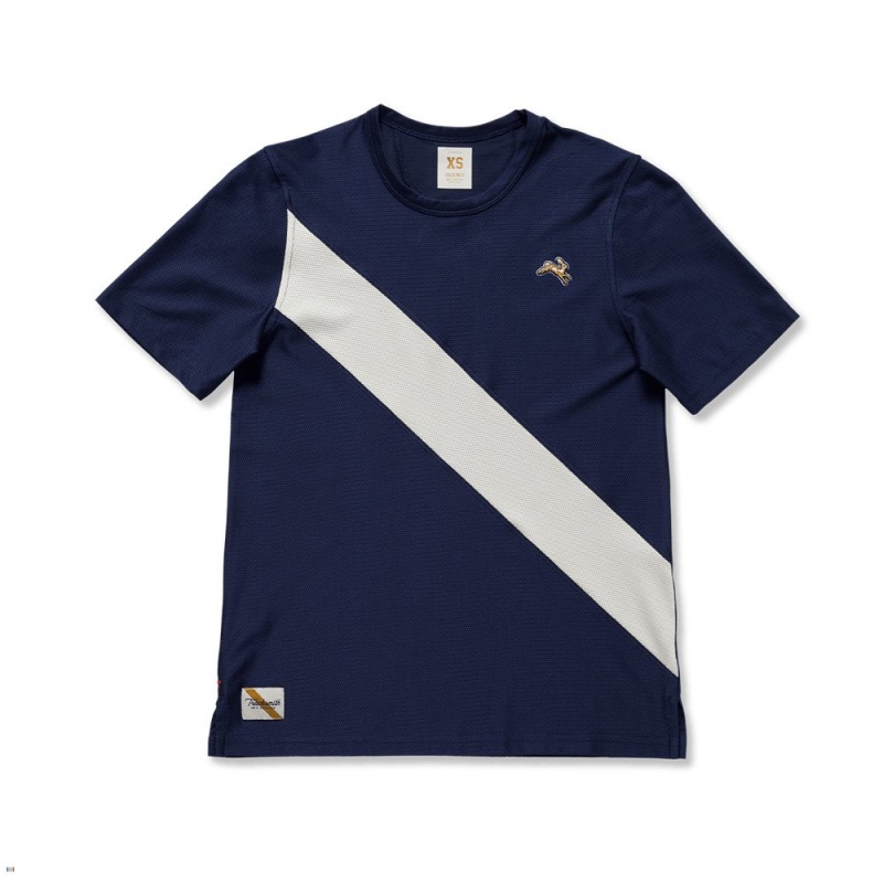 Tracksmith Van Cortlandt Navy/Ivory USA | HZO-381069