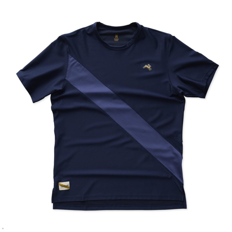 Tracksmith Van Cortlandt Navy/Nautical Blue USA | IRT-413698