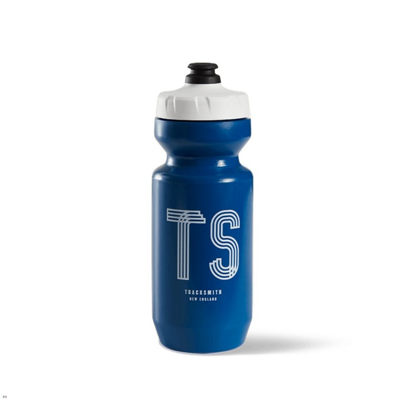 Tracksmith Water Bottle Blue USA | NPG-253160